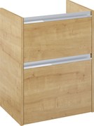 Roca Gap Pro dulap 58.5x46x66.3 cm sub chiuveta pe perete stejar A857896464