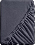 Cearsaf Cocolino microplus cu elastic SOFT BRONE 90x200 cm antracitov gri