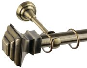 Galerie simpla bara simpla Cronos 25/19 &#8211; auriu antic - 200 cm