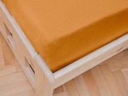 Cearsaf Jersey pentru patut copii cu elastic Caisa 60x120 cm