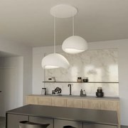 Brilagi - Candelabru suspendat cu cablu WABI SABI, 2xE27/40W/230V, Ø 60 cm, alb