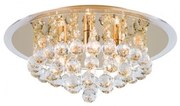 Plafoniera eleganta cristal K9 diam. 38cm Gloria DLU 2378/4/38 gold OR