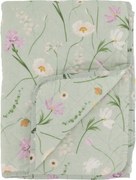 Pilota din bumbac, cu motive florale, 180x130cm, Aix