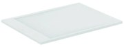 Cadita de dus dreptunghiulara Ideal Standard i.life Ultra Flat S alb pur 120x80 cm