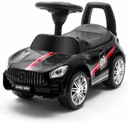 Mașinuță Baby Mix pentru copii cu sunet Racer, negru