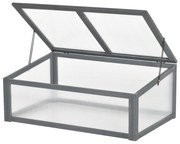 Outsunny Mini Seră, Mică Seră pentru Grădină, cu Plăci PC, Bună Penetrare a Luminii, 100L x 65B x 40H cm | Aosom Romania