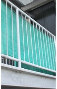 Paravan pentru balcon verde din plastic 500x90 cm – Garden Pleasure