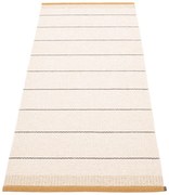 Covor tip traversă pentru interior și exterior galben ocru/crem 85x200 cm Belle Ochre – Pappelina