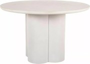 Masa rotunda Rosalia ecru ø120/h74 cm