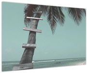 Tablou - Palma în Caraibe (90x60 cm)