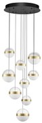 Lustra cu 9 Pendule LED stil modern ALAZ