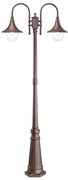Lampă de exterior Ideal Lux CIMA 2xE27/52W/230V 216 cm IP43 maro
