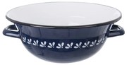 Castron smălțuit Orion IMPRIMEU ALBASTRU, 26 cm