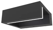 Aplica LED de perete pentru iluminat exterior, IP54 Saic grafit