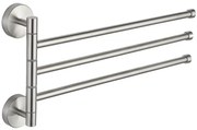 Mexen cuier triplu rotativ pentru prosoape, Crom - 7039243-00