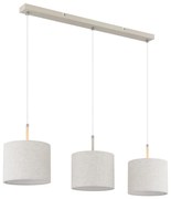 Globo 15968-3H - Candelabru DELEON suspendat pe cablu, 3xE27/40W/230V