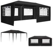 Cort de petrecere NEAPOL, 3x6m, antracit Jurhan