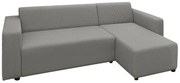 Husa elastica pentru canapea de colt MONDO, colt dreapta Culoare: Gri