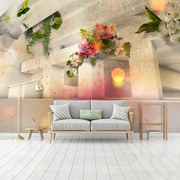 Fototapet - Flori 3D (254x184 cm)