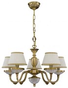 Candelabru din alama 5 brate design italian 6402