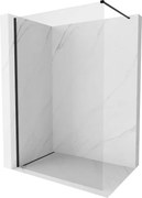 Mexen Kioto-X perete de duș Walk-in 100 x 200 cm, transparent 10 mm, negru - 800-100-101-70-00-X