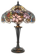 Endon 64327 - Lampă de masă Tiffany SULLIVAN, 2xE14/40W/230V, diametru 30 cm