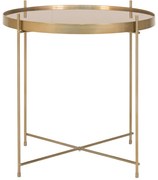 Măsuță de cafea rotundă aurie ø 48 cm Venezia - House Nordic