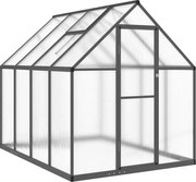 vidaXL Sere cu cadru de bază, antracit, 224x169x195 cm, aluminiu