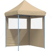 vidaXL Cort pentru Petreceri Bej 200 x 200 x 306 cm Material Oxford