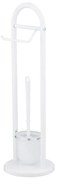WENKO 17092100 - Perie WC SIENA, 19 x 63 cm, alb/satinat