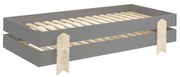 Set MODULO format din 2 Pat copii MODULO (90 x 200 cm) cu picioare Pat copii în formă de săgeată.