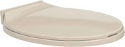 vidaXL Capac WC cu închidere silențioasă, roz caisă, oval
