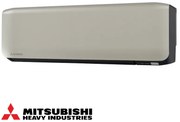 Aparat de aer conditionat inverter Mitsubishi Heavy Industries SRK25ZS-WFT + SRC25ZS-W, 9000 BTU, 20 m², A+++/A++, R-32, Bej