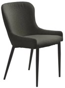 Scaun de dining gri închis Ontario – Unique Furniture