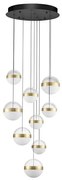 Lustra cu 9 Pendule LED stil modern ALAZ