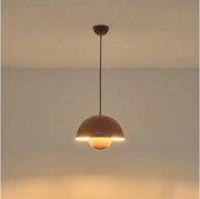 Lustră pe cablu JARDEN 1xE27/15W/230V maro