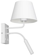 Lampă de perete ARDEN 1xE27/60W+1xG9/8W/230V albă