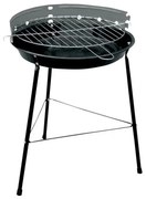 Gratar pe carbuni MasterGrill MG930, 32 cm, Metal, Negru