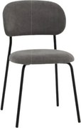 Scaun NEO, tesatura, structura metalica - GRI ANTRACIT