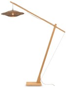 Lampadar din bambus Bali M natur, 60cm