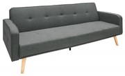 Canapea extensibila design nordic, Scandinavia 210cm antracit