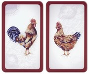 Protecții de aragaz 2 buc. din sticlă temperată 52x30 cm Farm – Wenko