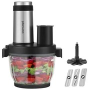 Robot de bucătărie cu răzătoare Concept RM3300 1000W/230V negru/oțel inoxidabil