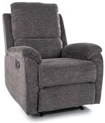Scaun reclinabil Bud III, gri