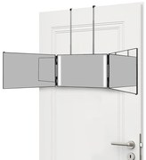 Oglinda cu 3 panouri, cu suspensie telescopica