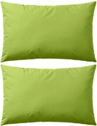 vidaXL Perne de exterior, 2 buc., verde măr, 60 x 40 cm