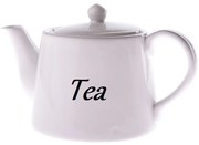 Ceainic de ceramică Tea 800 ml,  alb