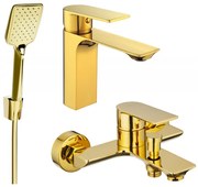 Mexen Alexa R62 set de baie, auriu - 71203R62-50