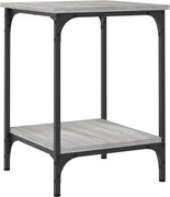 vidaXL Măsuță de cafea, gri sonoma, 40x40x55 cm, lemn prelucrat