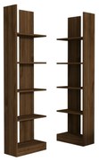 Bibliotecă Ikiz Walnut